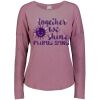 3077 Ladies' Extra Soft Tri-Blend Longsleeve Thumbnail